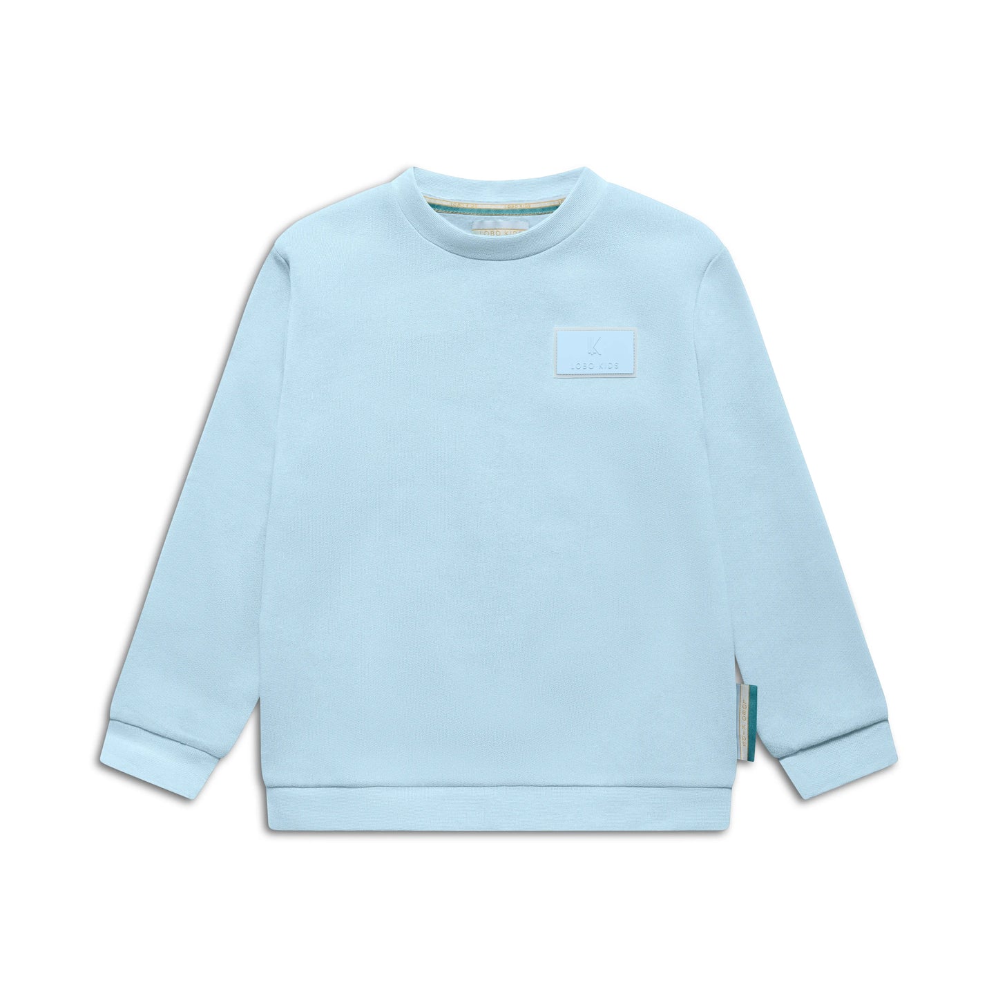 Boys' sweatshirt with signature patch