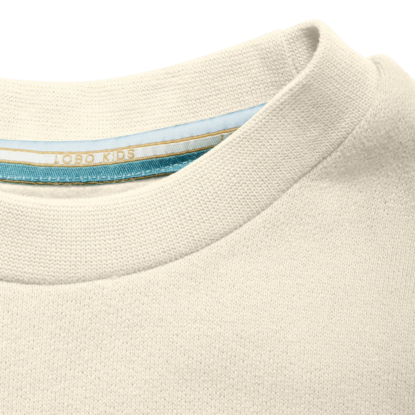Boys' sweatshirt with signature patch