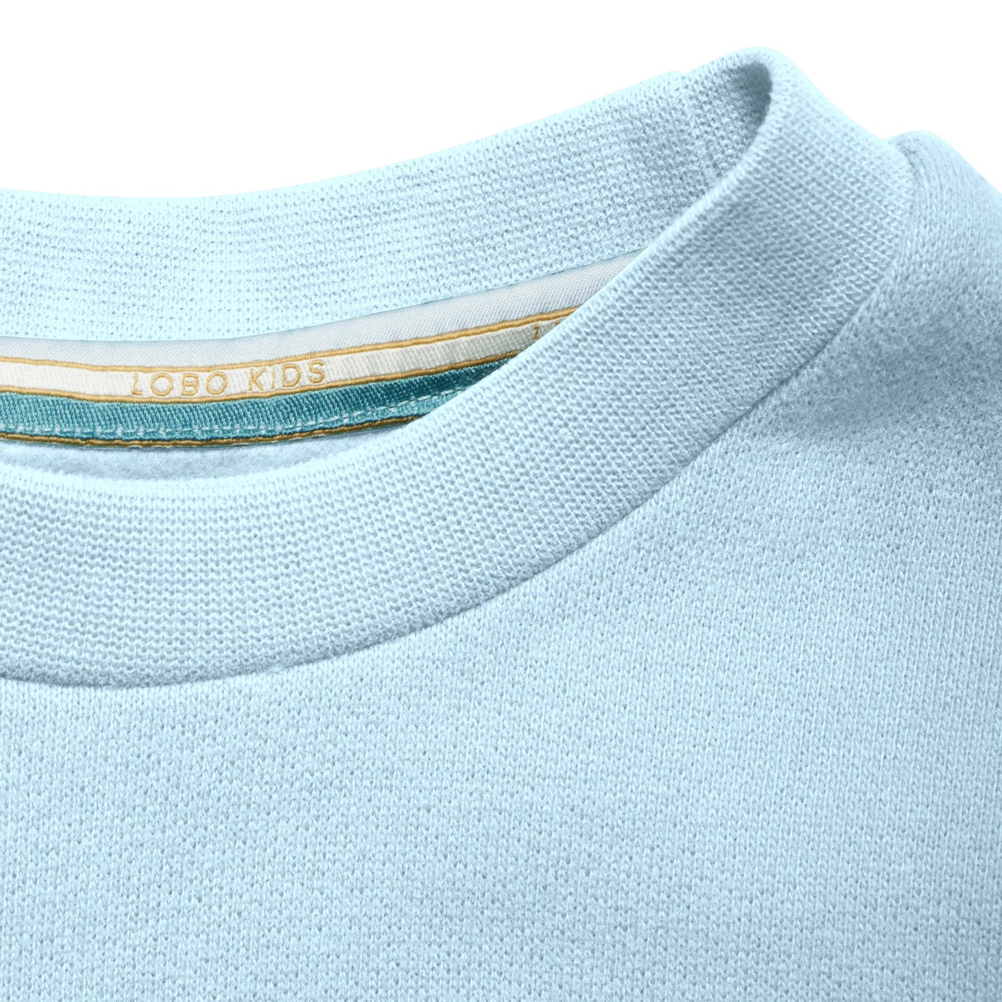 Boys' sweatshirt with signature patch