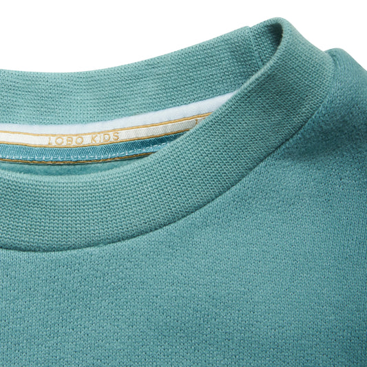 Jungen Sweatshirt mit Signature-Patch