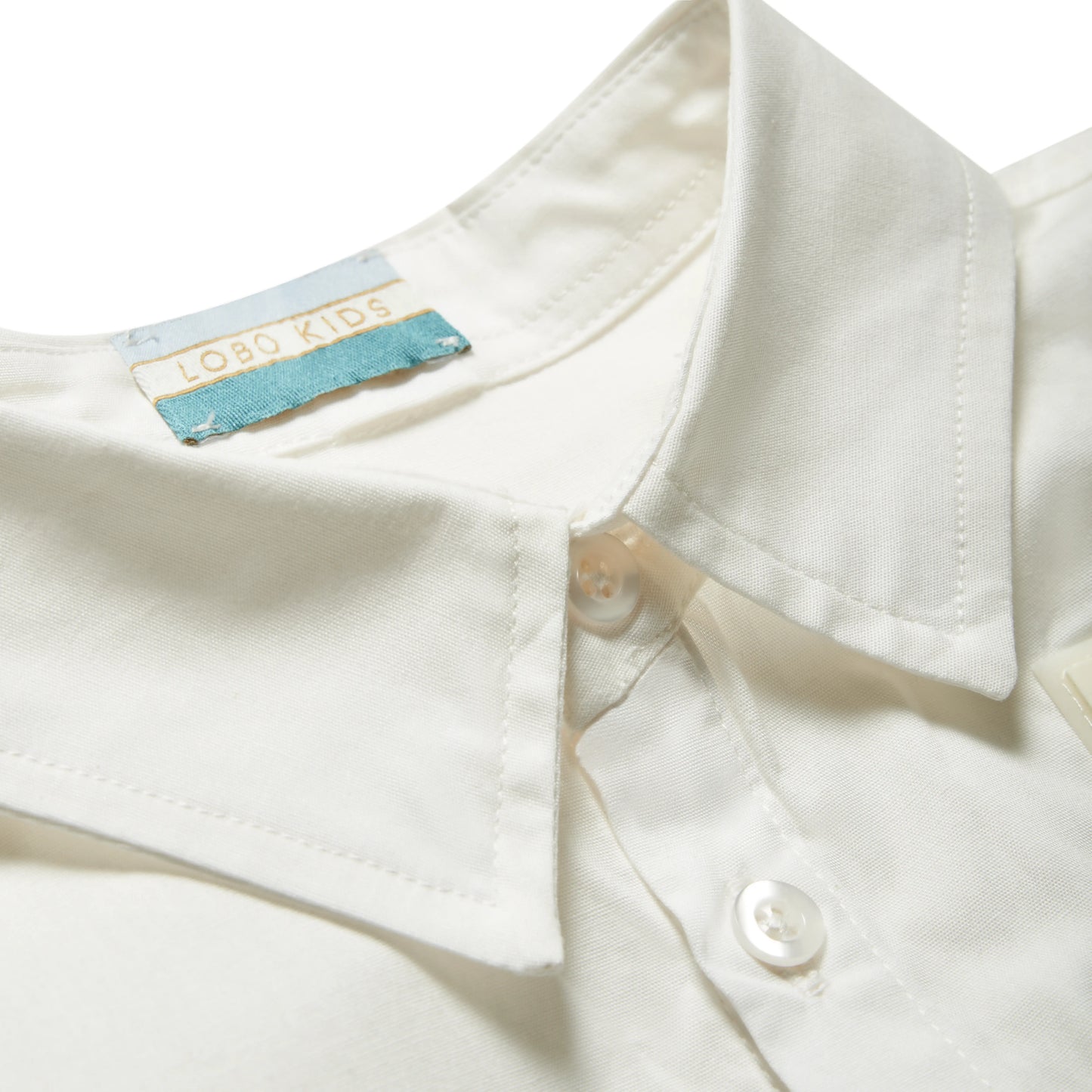 Jungenhemd aus Baumwolle mit Signature-Patch