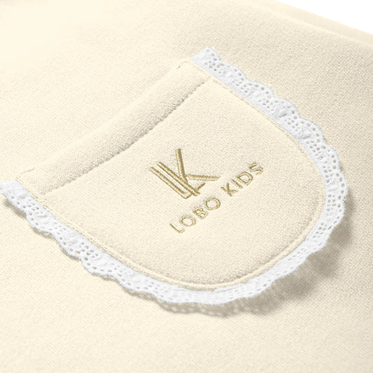 Mädchen Sweatshirt mit verzierter Brusttasche