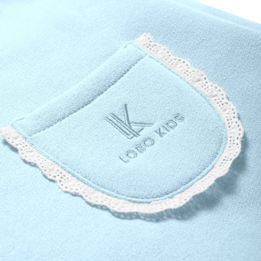 Mädchen Sweatshirt mit verzierter Brusttasche