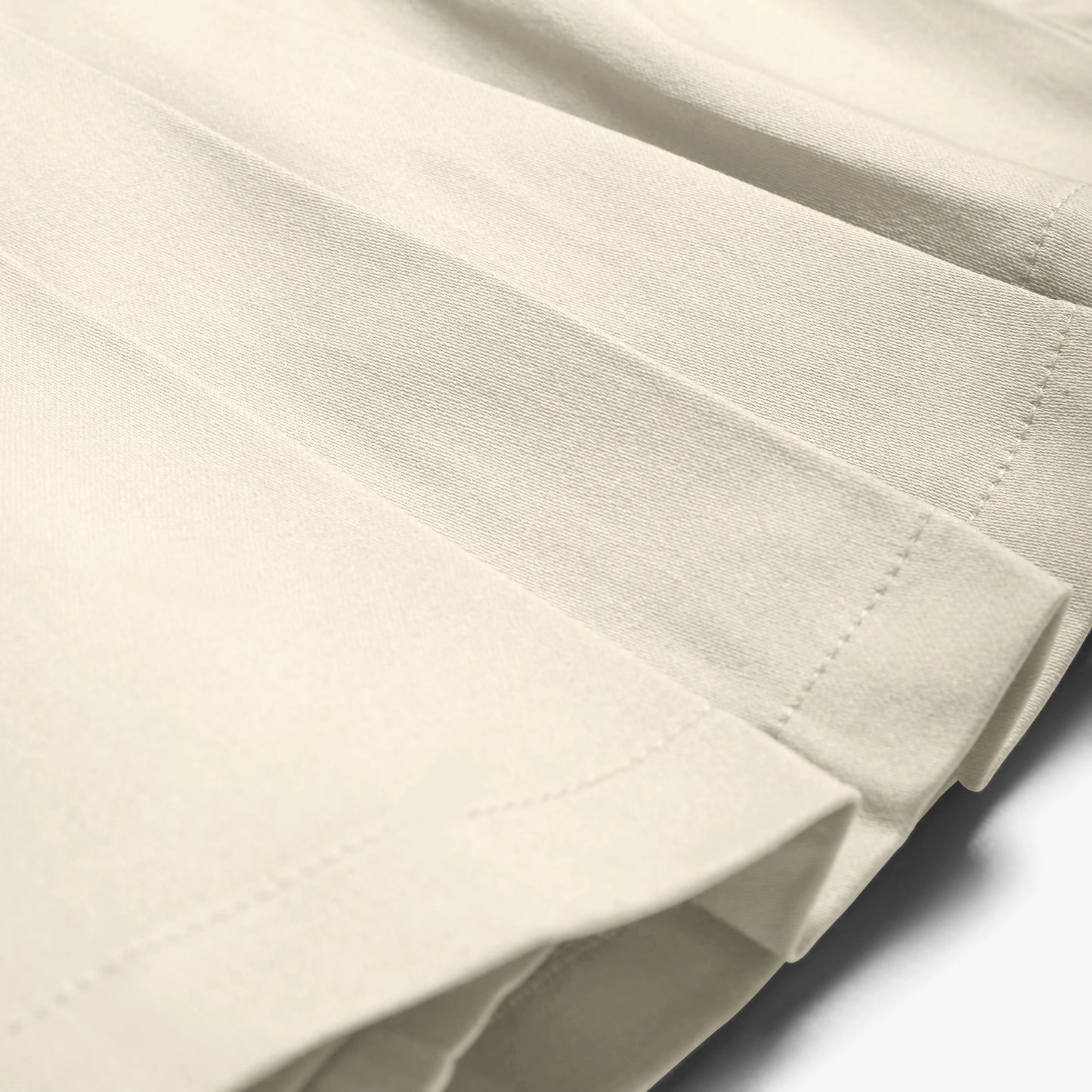 Hosenrock aus Baumwolle mit Kellerfalten und Signature-Patch