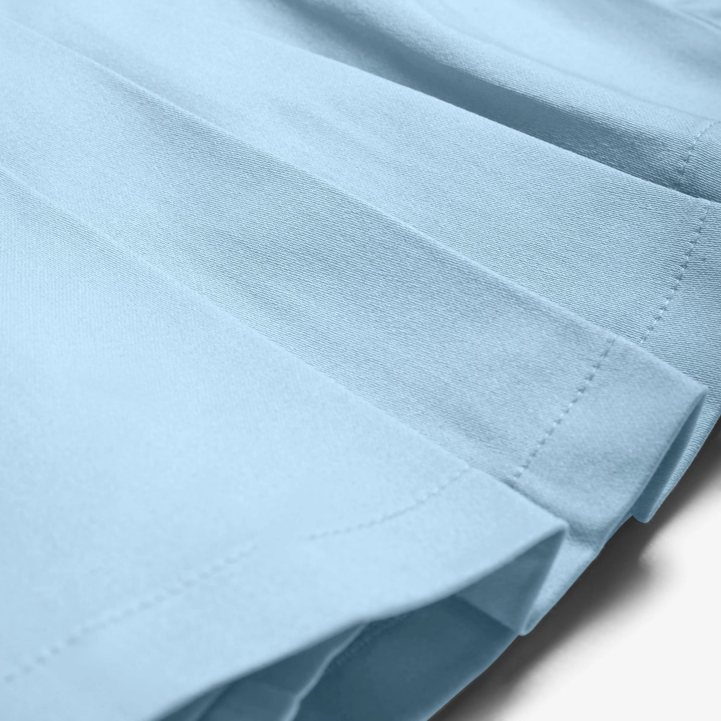 Hosenrock aus Baumwolle mit Kellerfalten und Signature-Patch