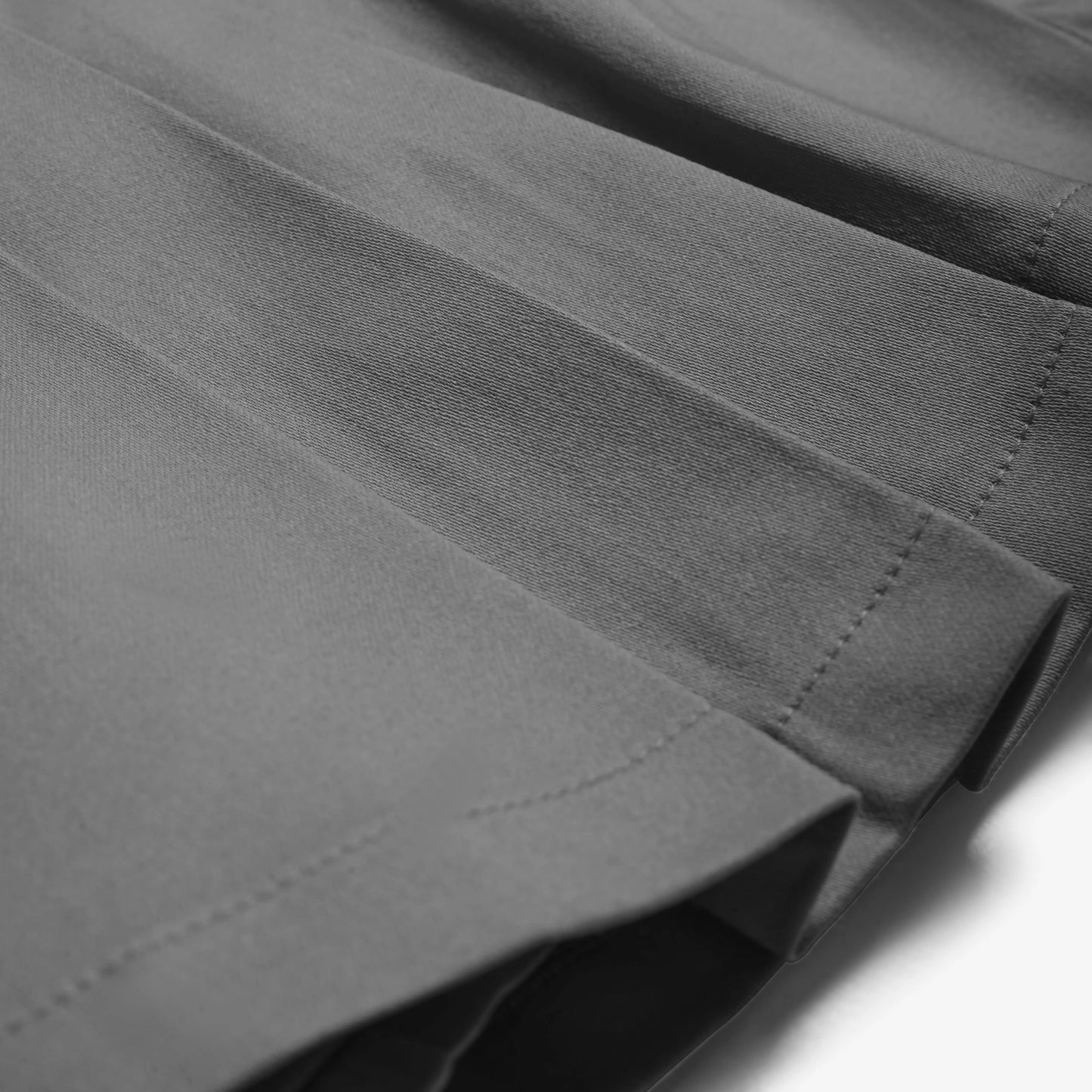 Hosenrock aus Baumwolle mit Kellerfalten und Signature-Patch