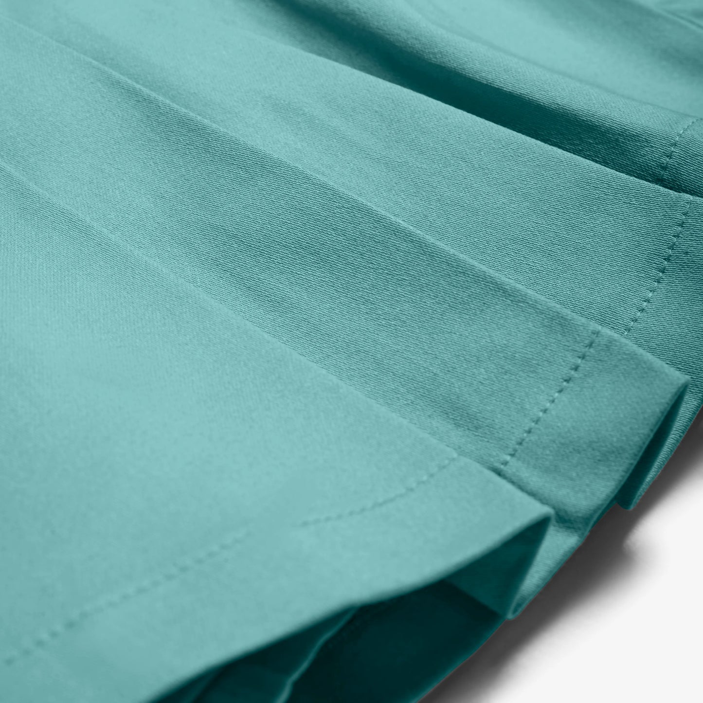 Hosenrock aus Baumwolle mit Kellerfalten und Signature-Patch