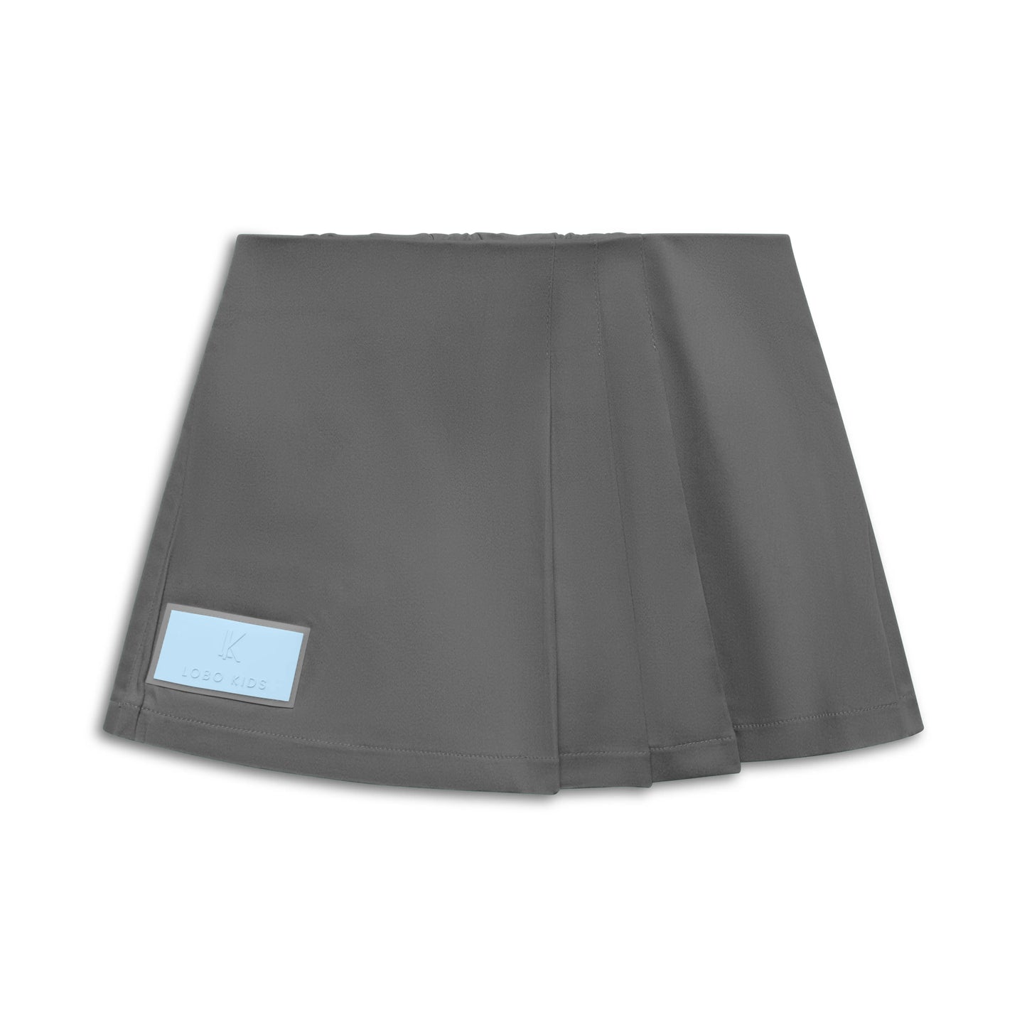Hosenrock aus Baumwolle mit Kellerfalten und Signature-Patch