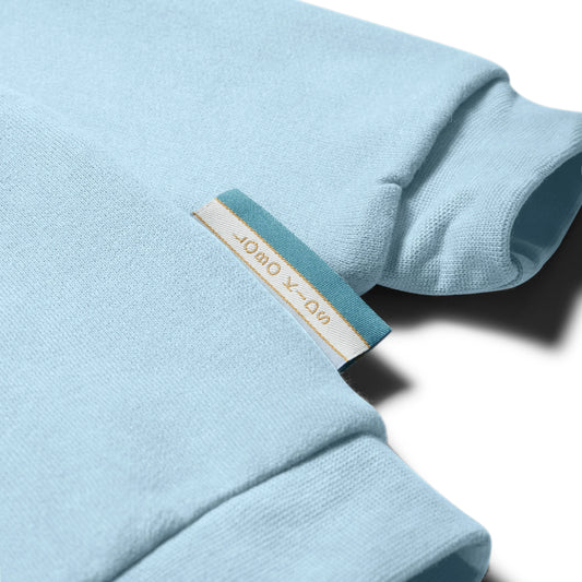Boys' sweatshirt with signature patch