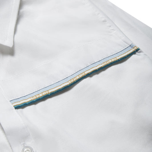 Boys' cotton shirt in signature style