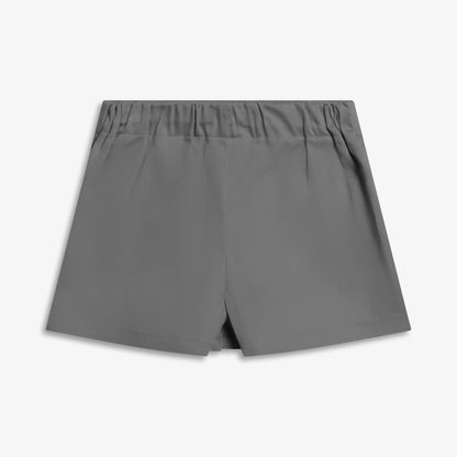Hosenrock aus Baumwolle mit Kellerfalten und Signature-Patch